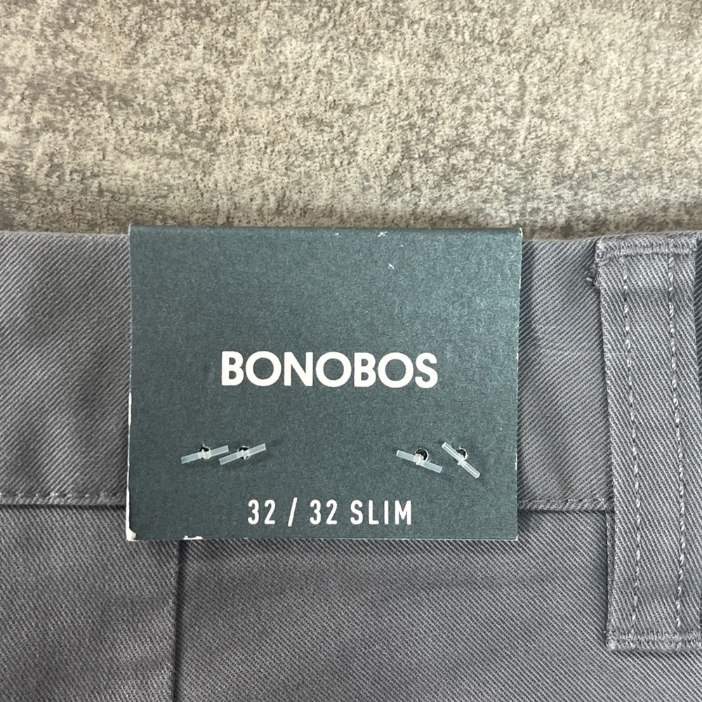 Bonobos Grey Slim Chinos - Picture 8 of 9